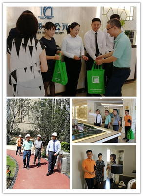 關懷一線業務團隊，上海市房地產經紀行業協會慰問華燕房盟